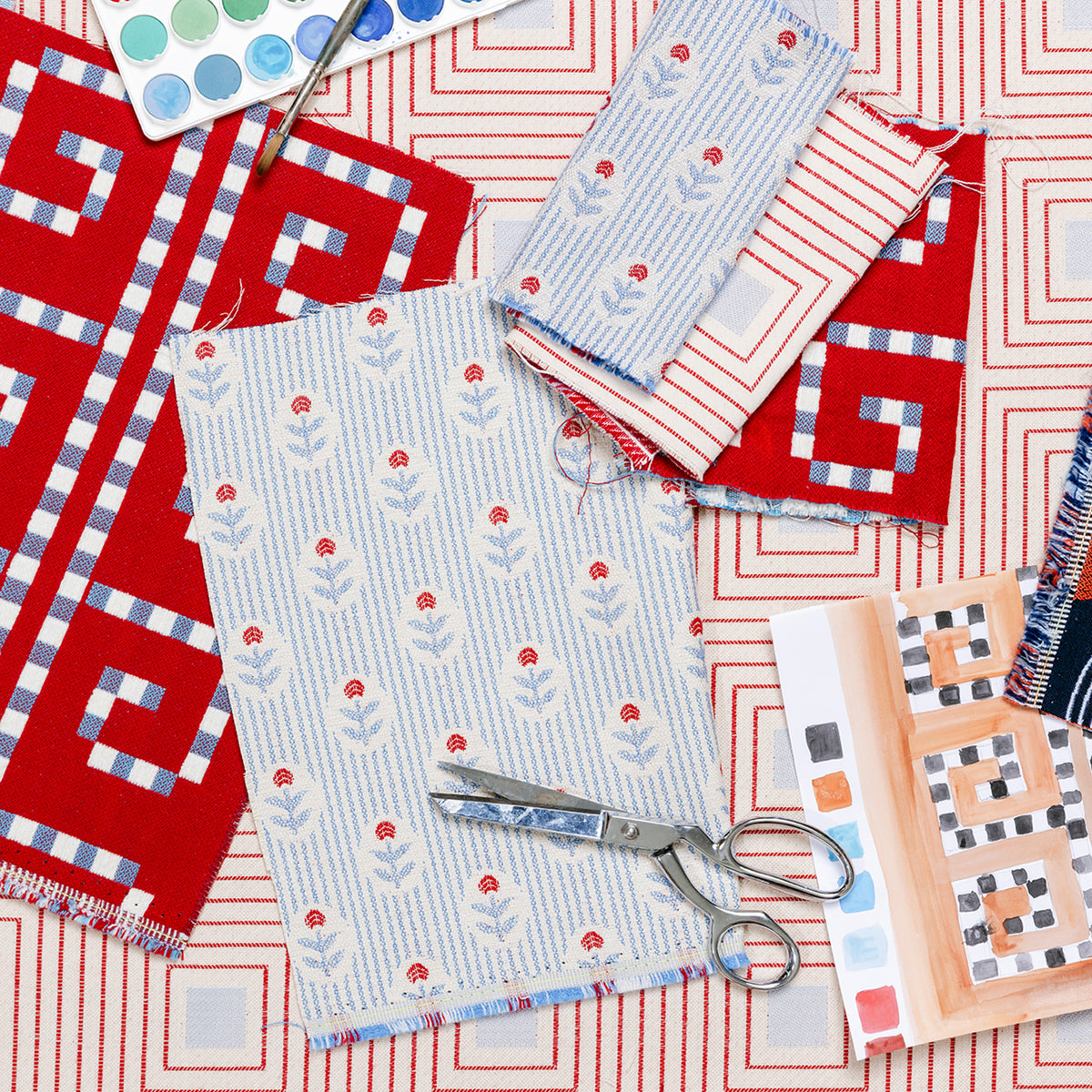 Posey Fabric Swatch | Prairie