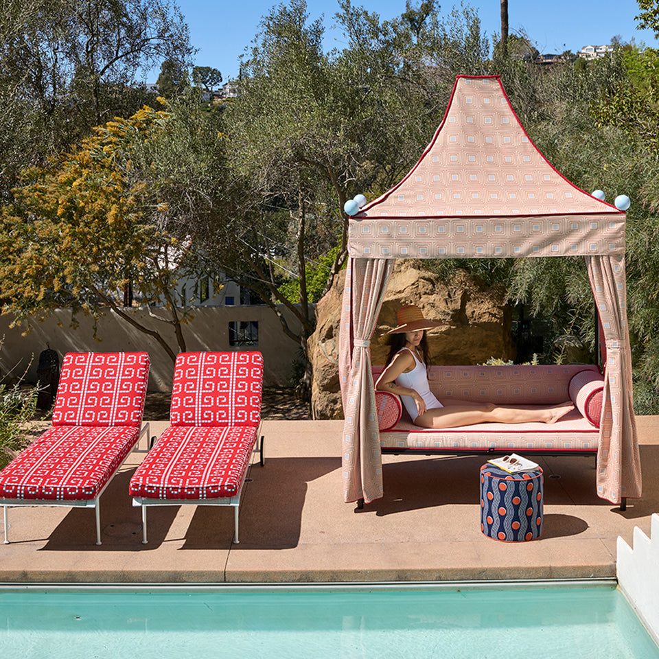 Taos Fabric | Cranberry