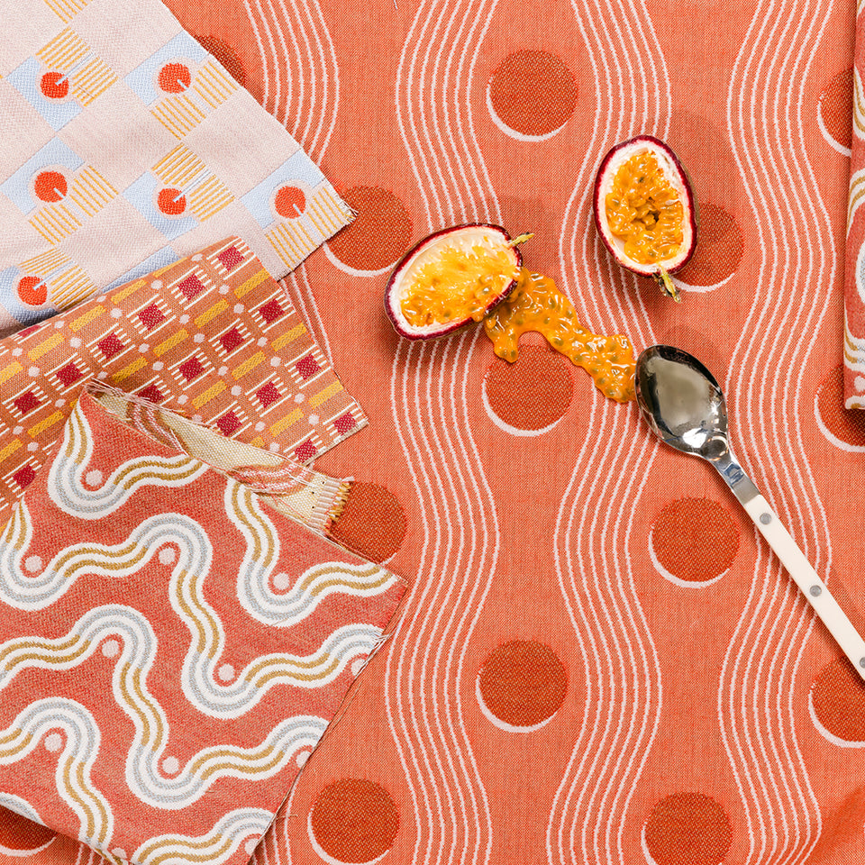 Lollipop Fabric Swatch | Rose