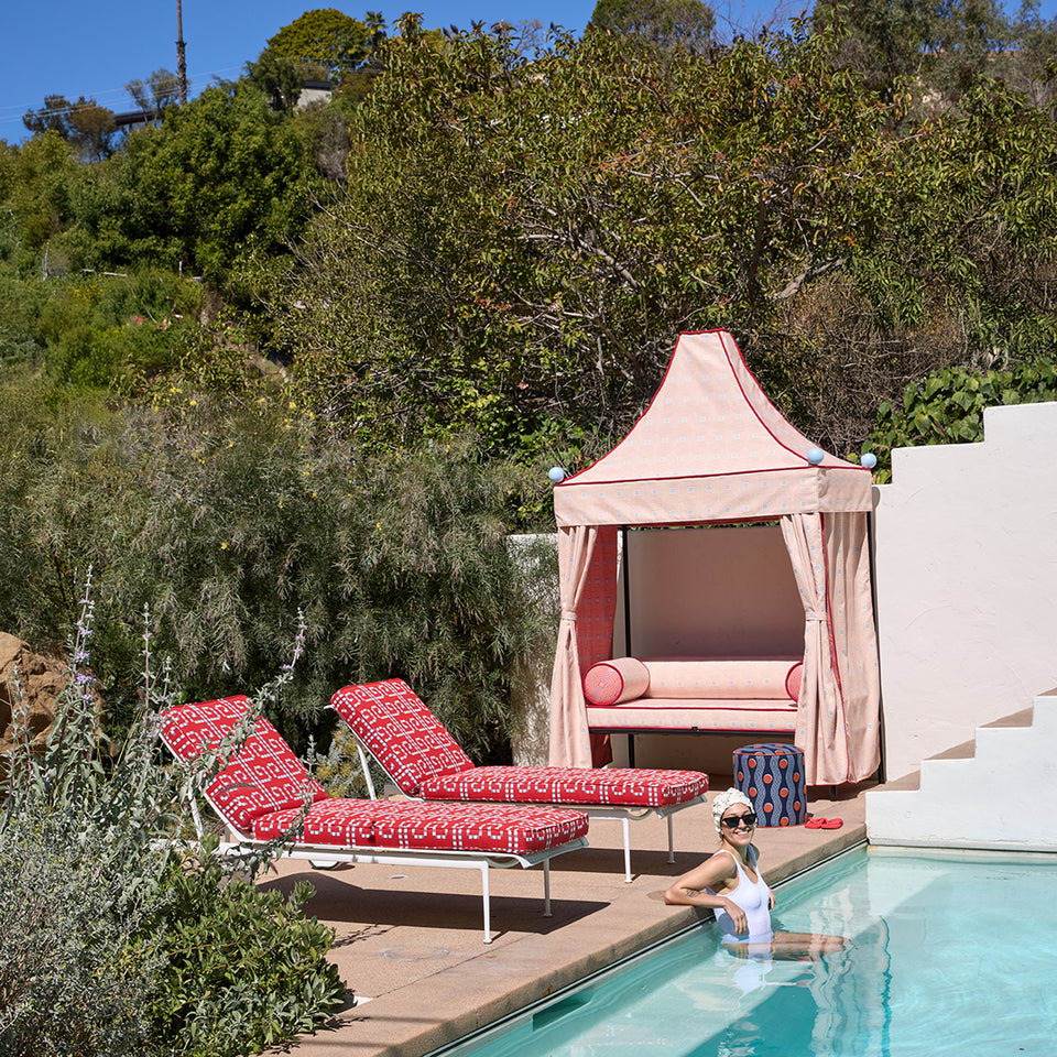 Taos Fabric | Cranberry