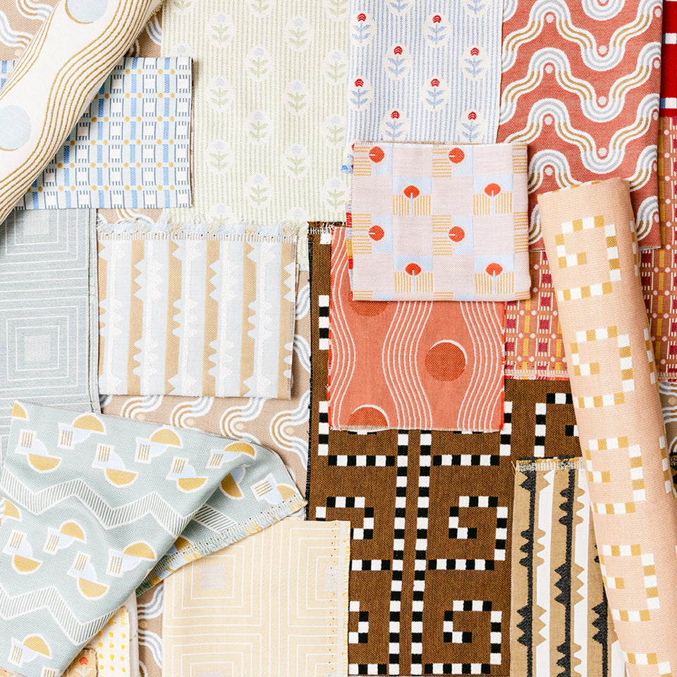 Crescent Fabric Swatch | Juniper