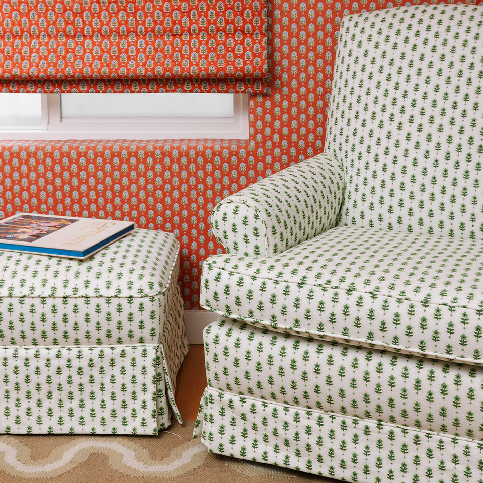 Periwinkle Fabric | Grass