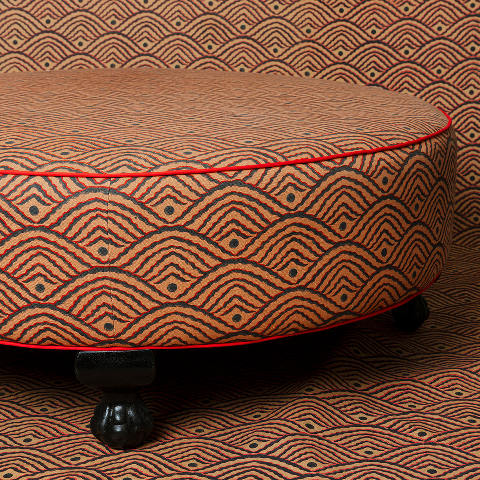 Valley Dot Fabric | Russet