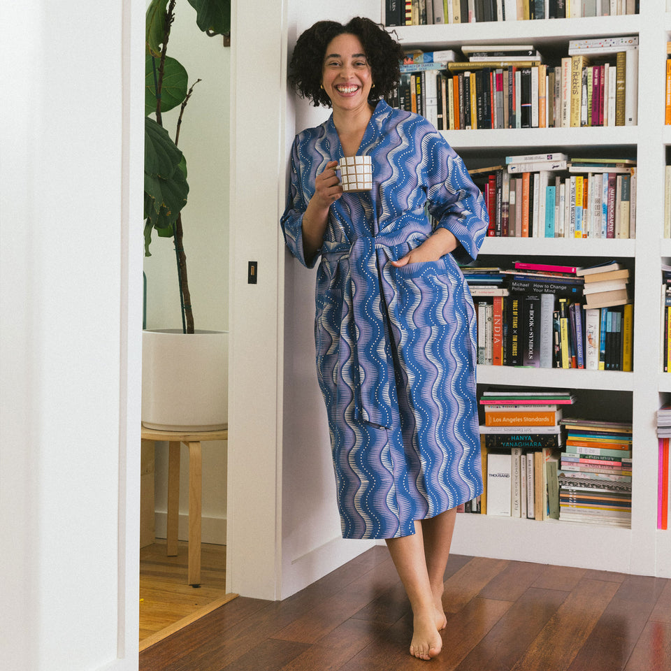Little Zipper Robe | Delft