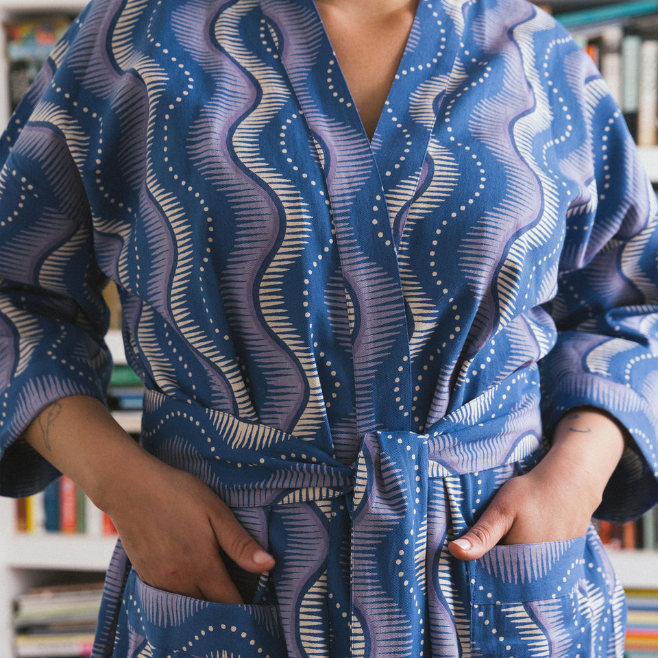 Little Zipper Robe | Delft