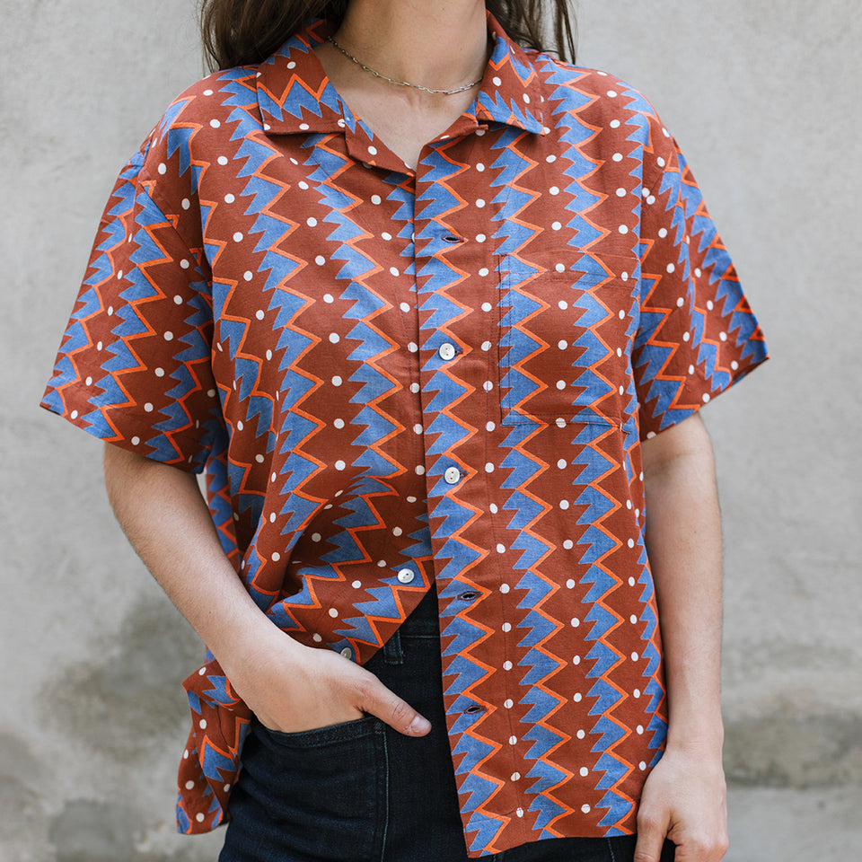 Sunday Shirt in Bluebird