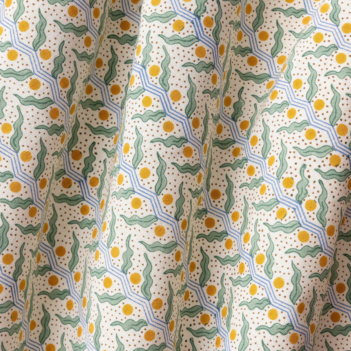 Berry Dot Fabric Swatch | Ochre
