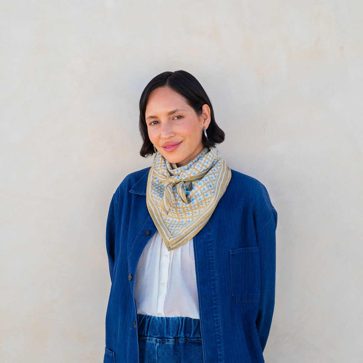 Dogwood | Square Scarf