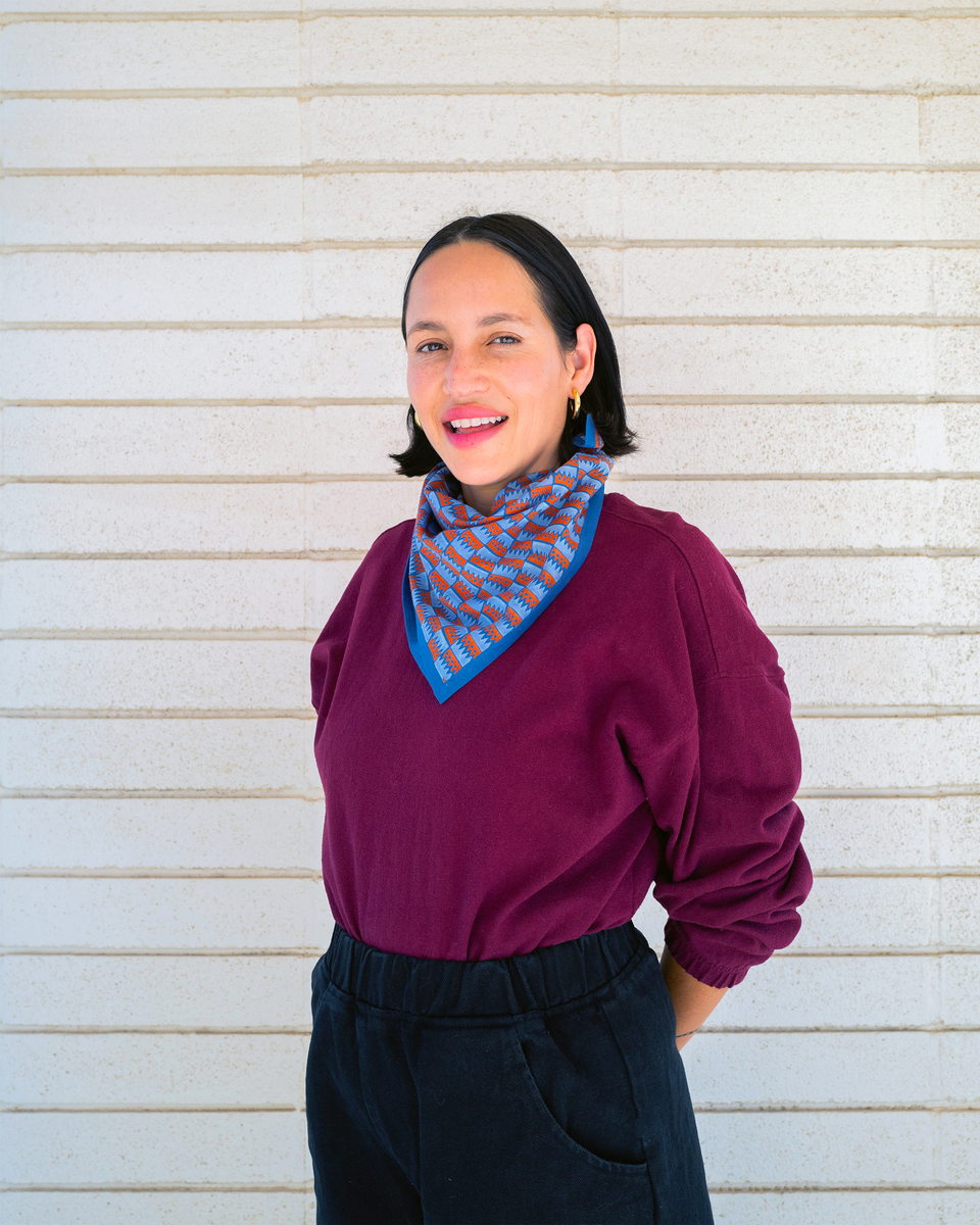 Sapphire Jigsaw Bandana