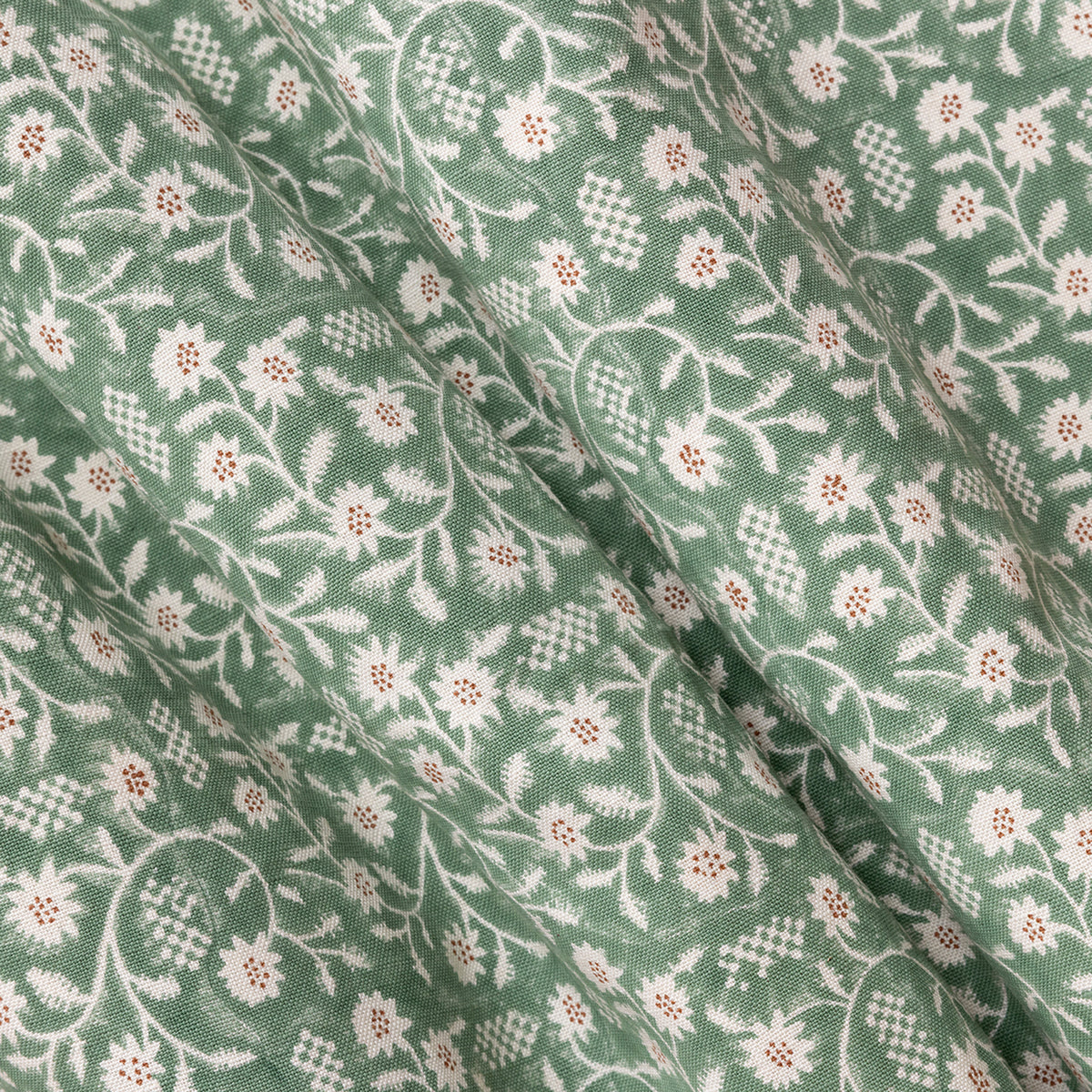 Clematis Fabric Swatch | Sage