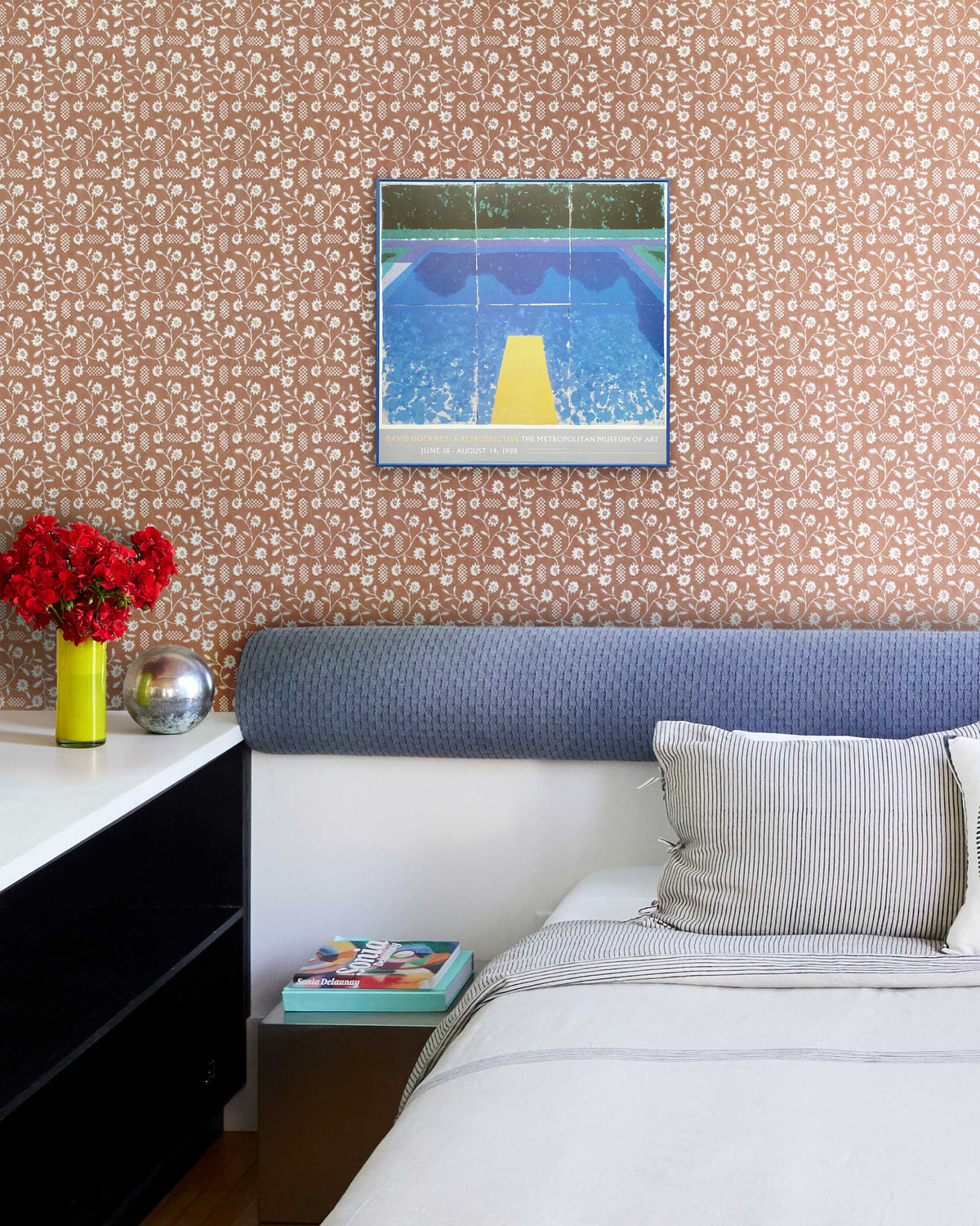 Clematis Wallpaper | Nut Brown
