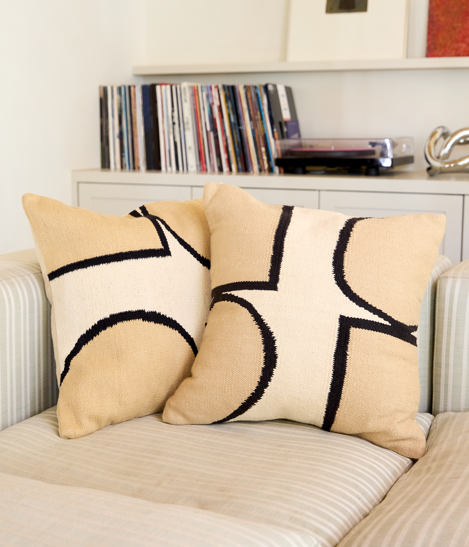 Courts Pillow | Beige