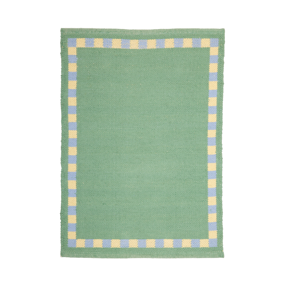 April Check Bathmat
