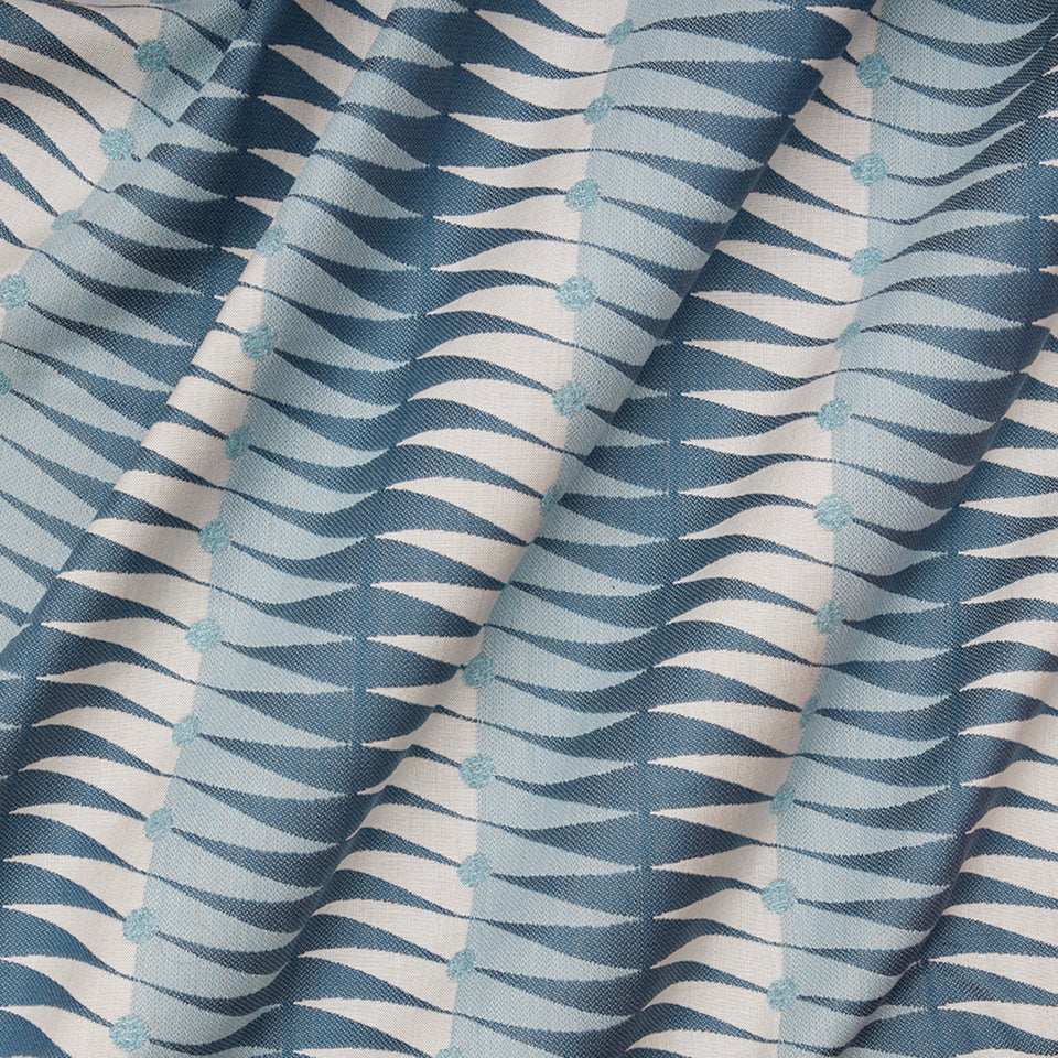 Jetty Fabric Swatch | Wave