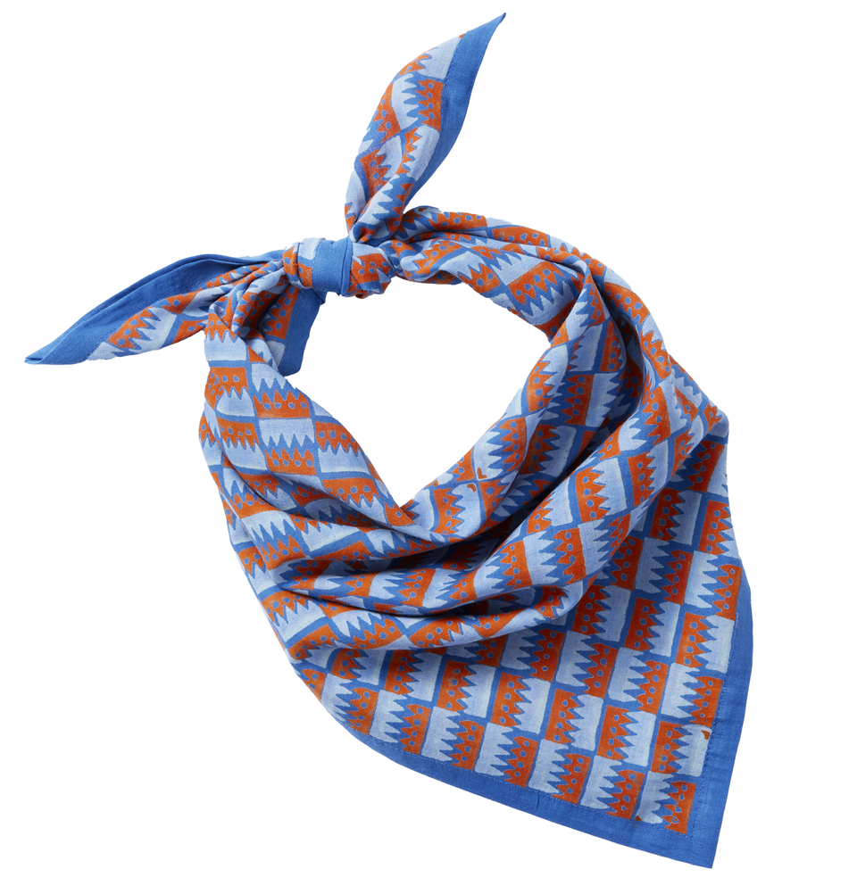 Sapphire Jigsaw Bandana