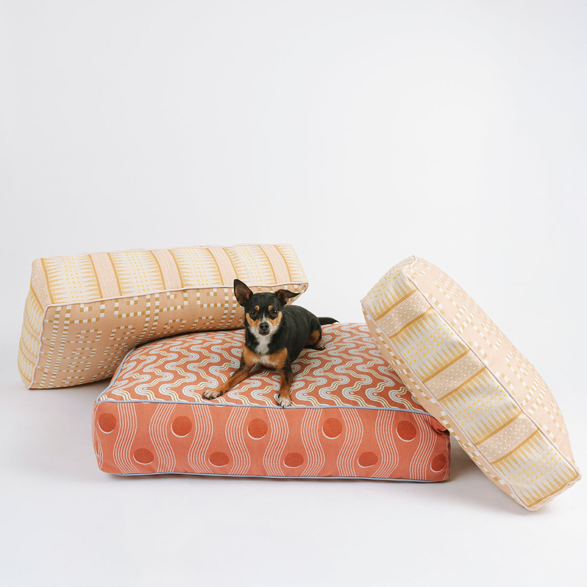 Peach Dog Bed