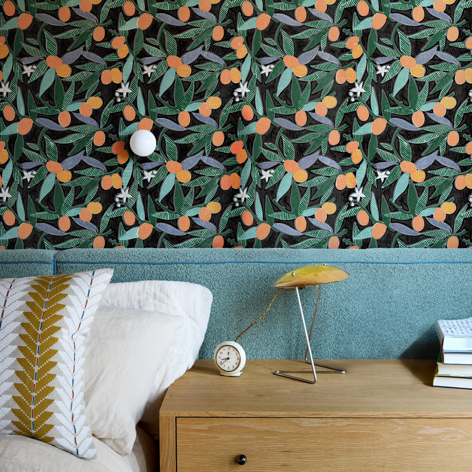 Kumquats Wallpaper Sample | Tango - Large