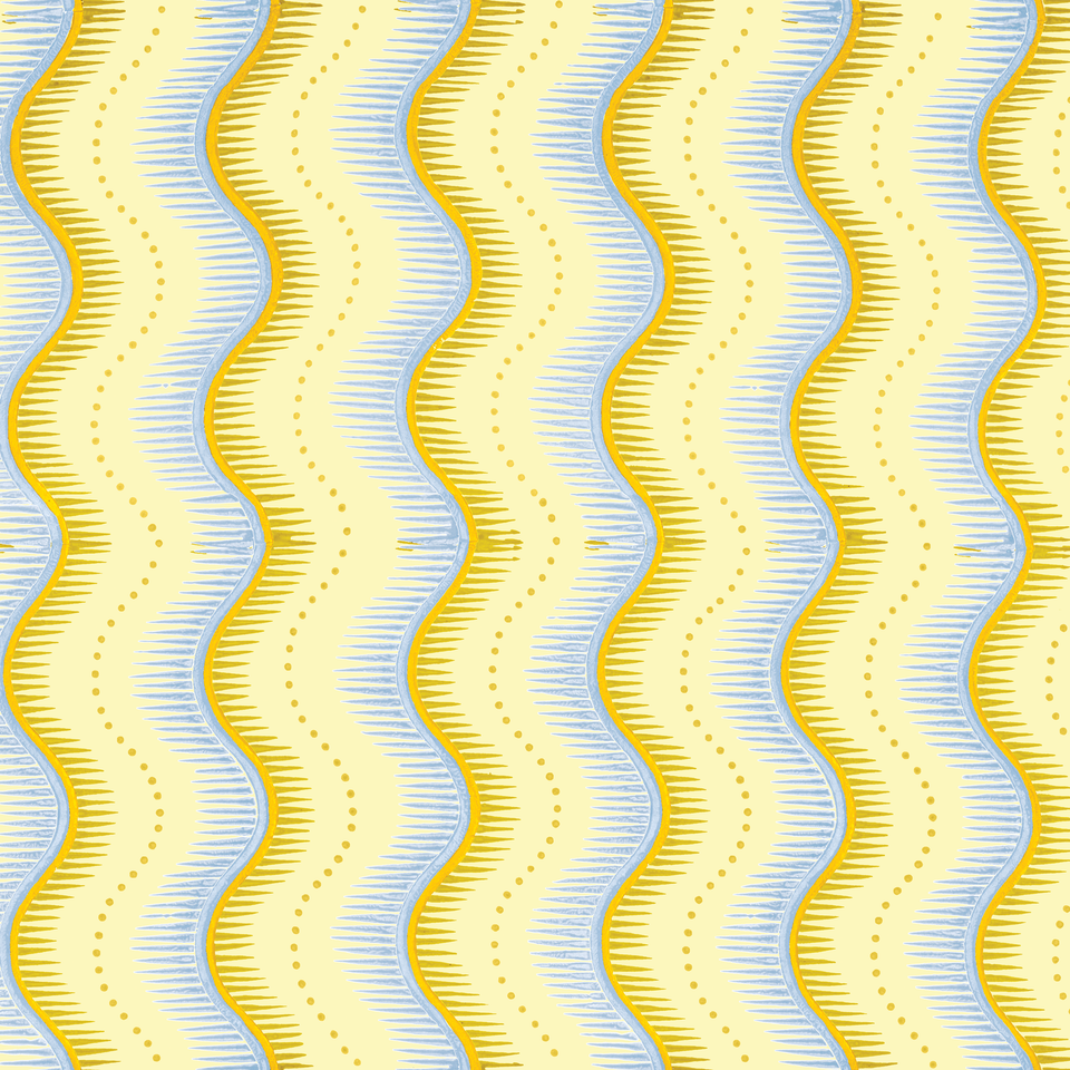 Little Zipper Wallpaper Sample | Lemon