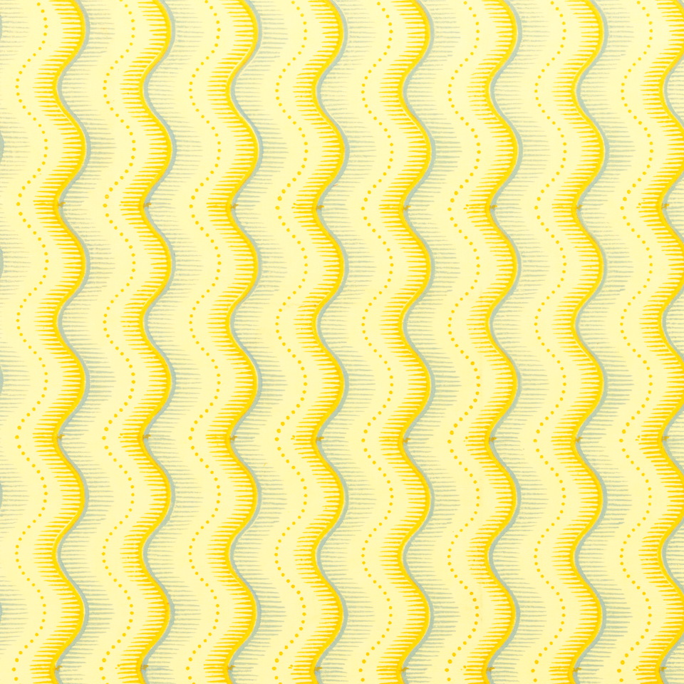 Little Zipper Fabric | Lemon