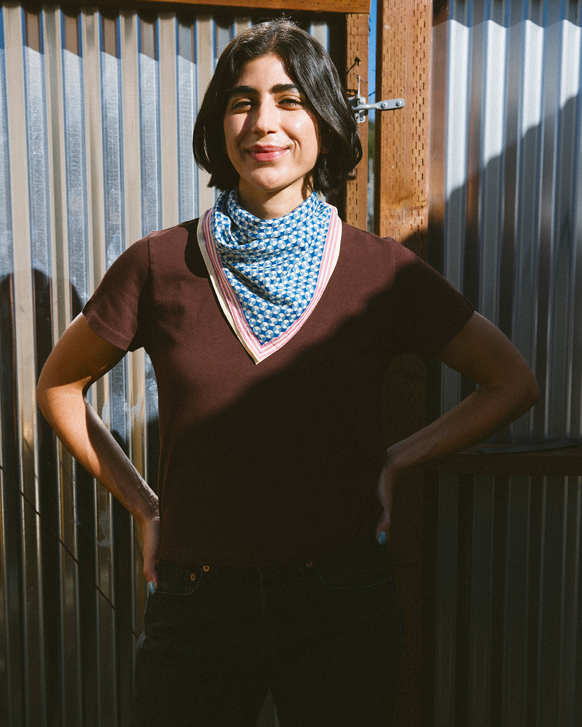 Medallion Bandana | Ocean