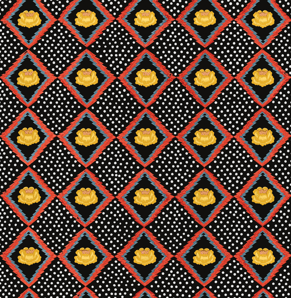 Peony Wallpaper Sample | Onyx