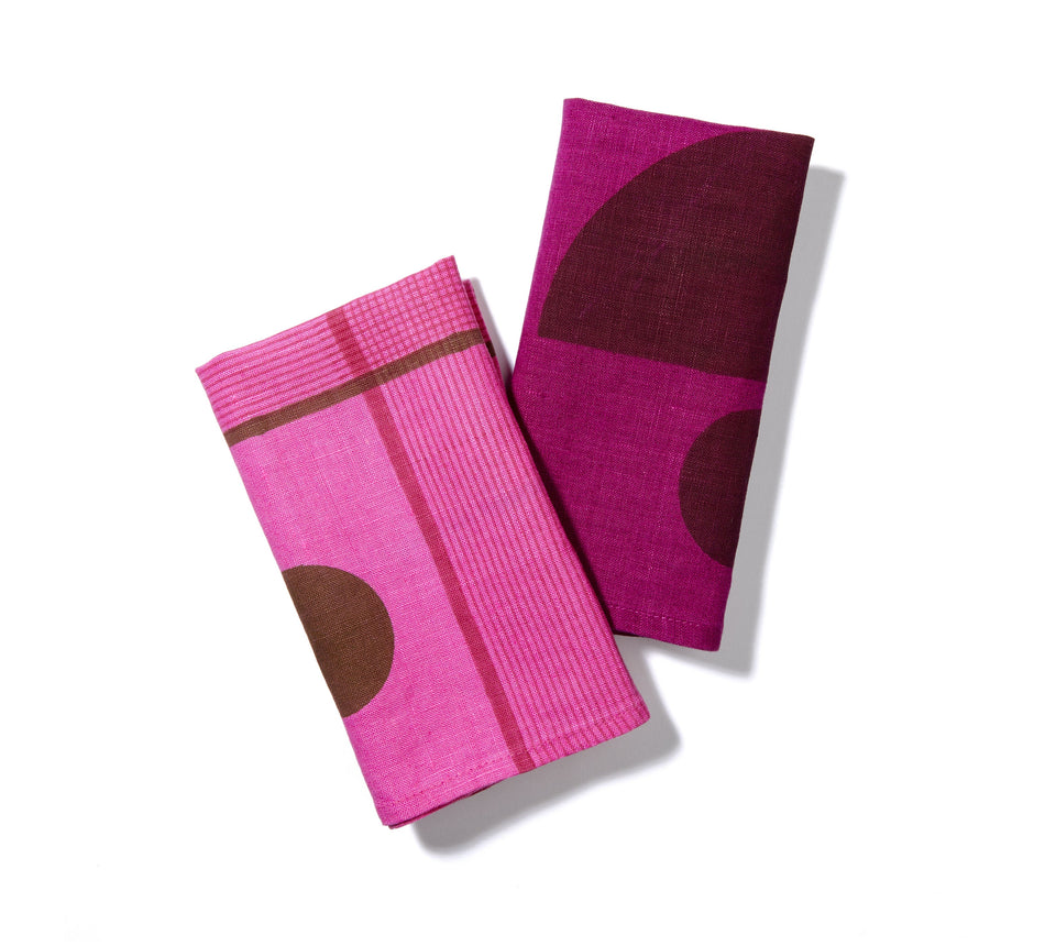 Plaid Napkin | Azalea | Wholesale