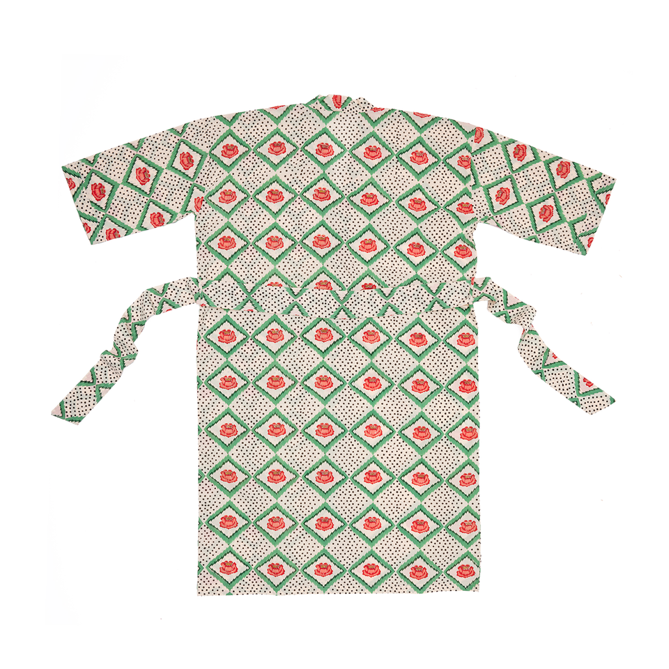 Peony Robe | Cream