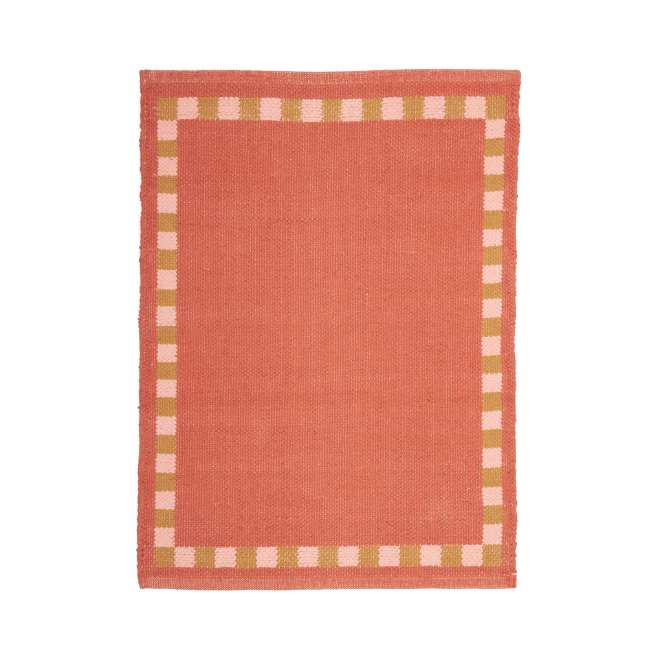 Brick Check Bathmat