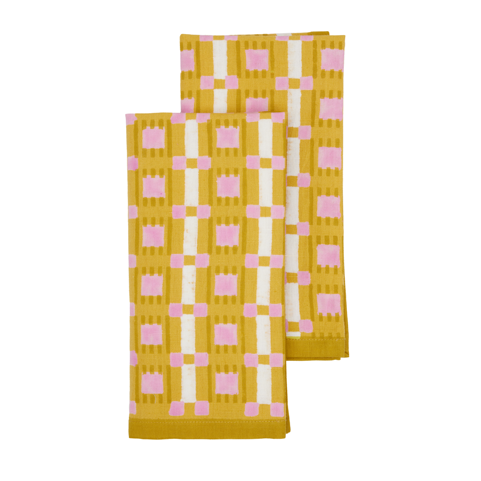 Desert Plaid Napkin