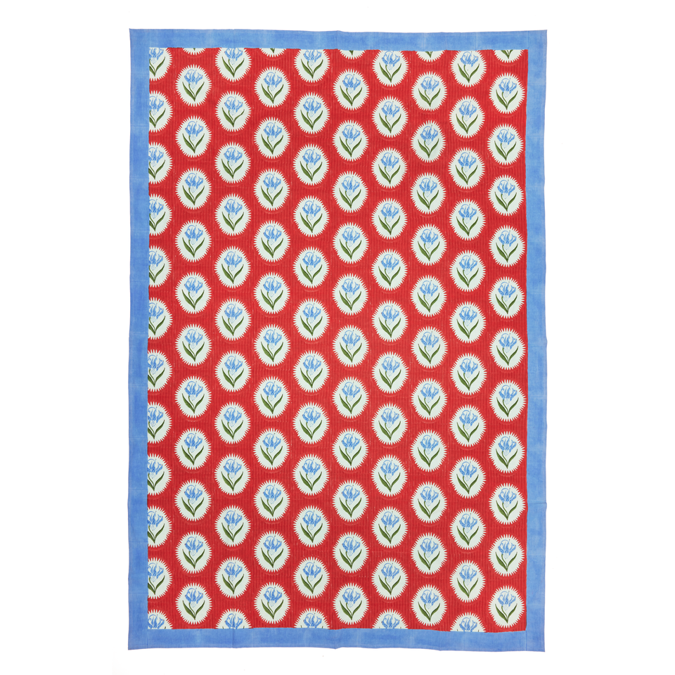 Scarlet Tiger Lily Tablecloth