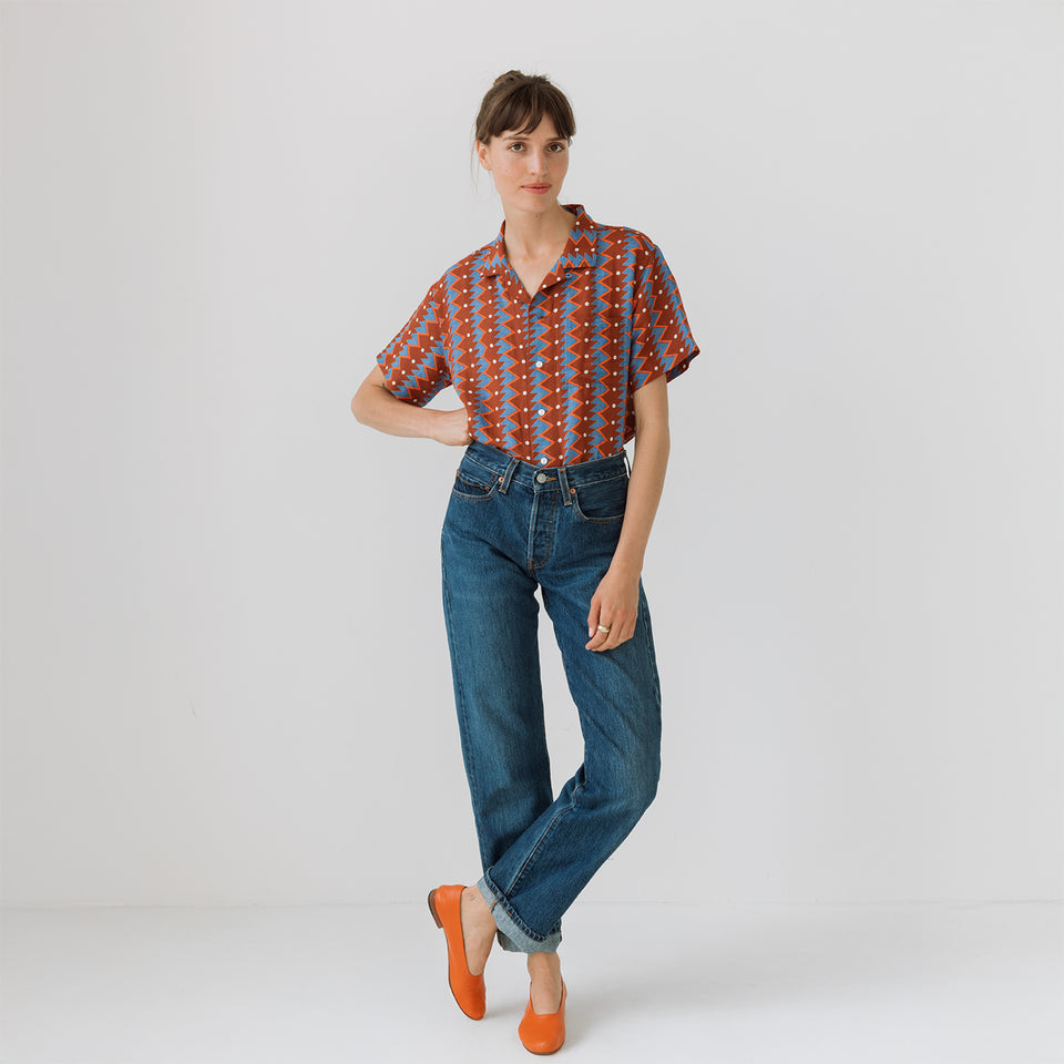 Sunday Shirt in Bluebird