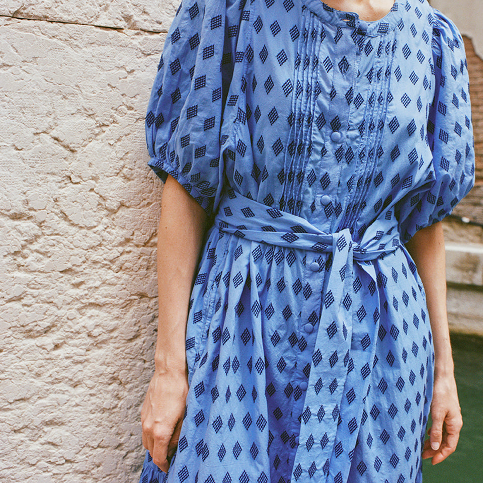 August Dress | Sapphire