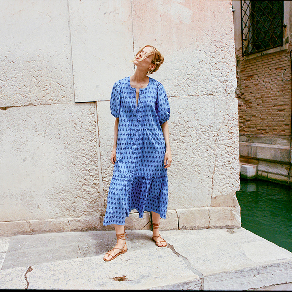 August Dress | Sapphire