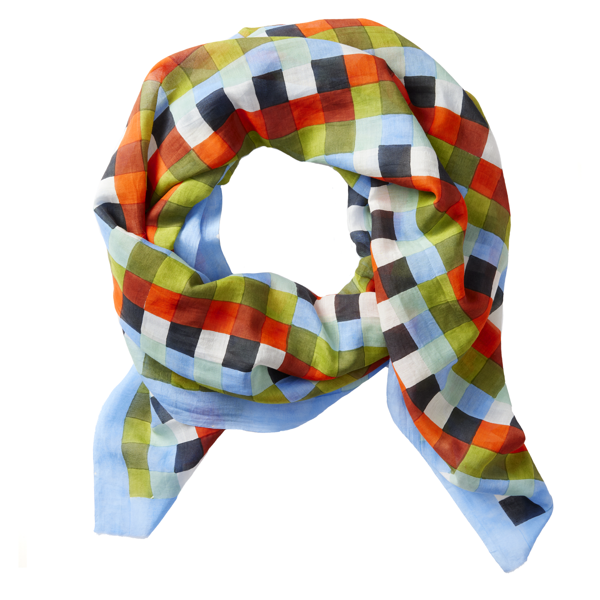Primary Split Bars Long Scarf