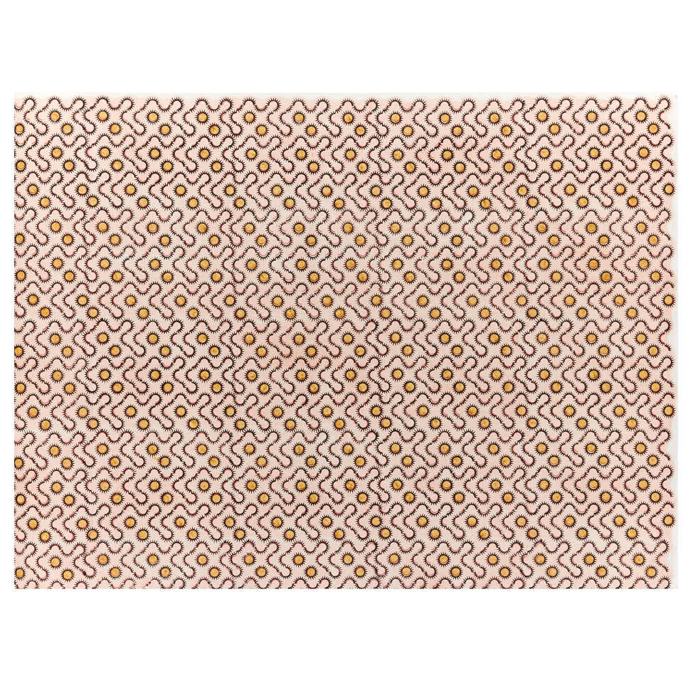 Sundial Wrapping Paper | Burgundy