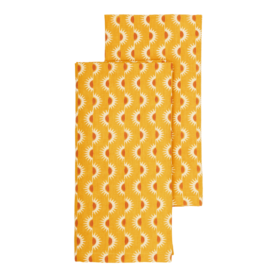 Goldenrod Suns Napkin