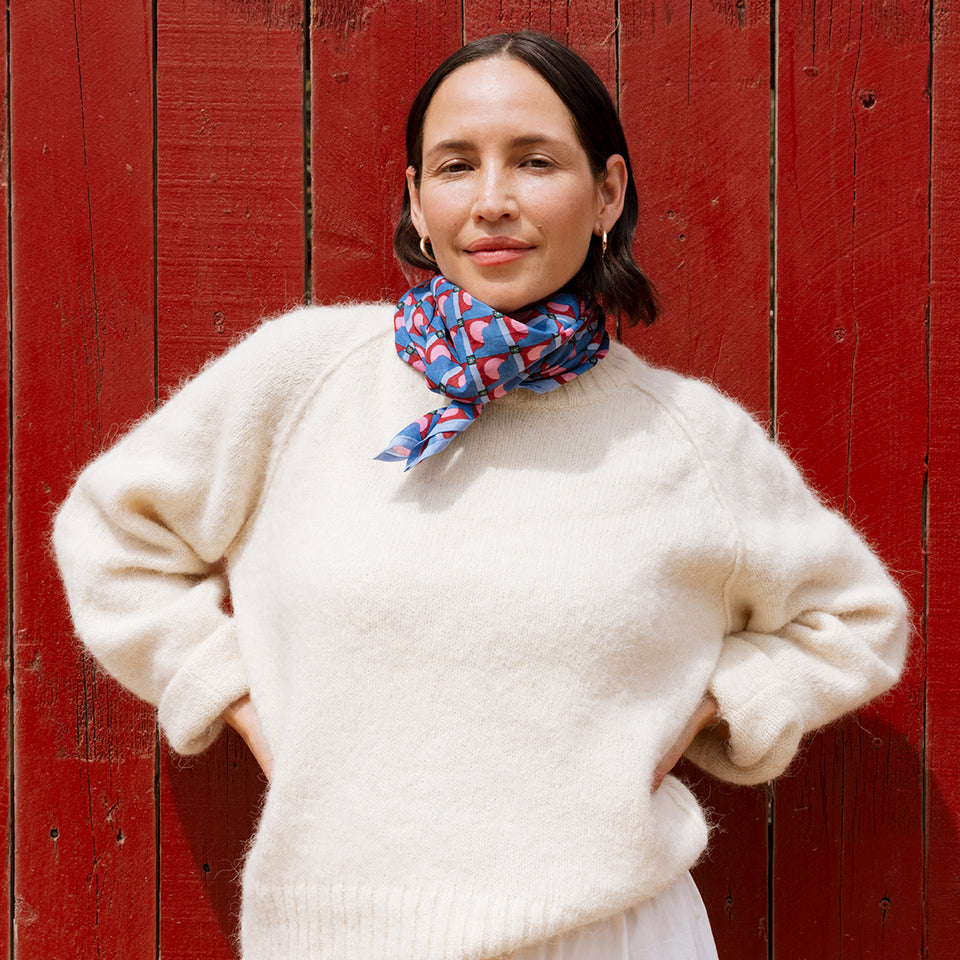 Supermoon Square Scarf