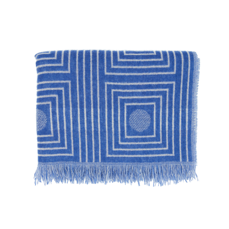 Taos Shawl | Painter's Blue