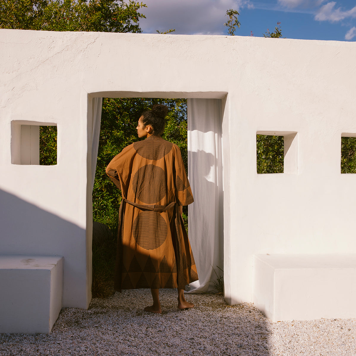 Temple Robe | Walnut