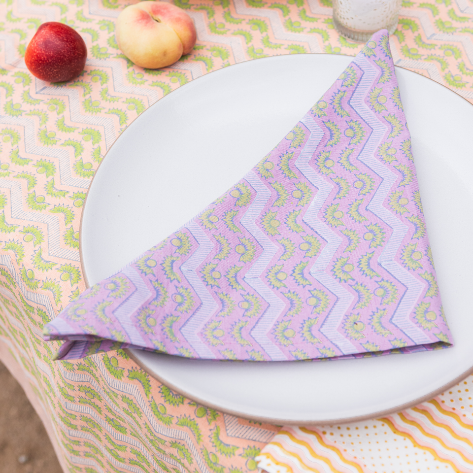Thistle Napkin | Lilac