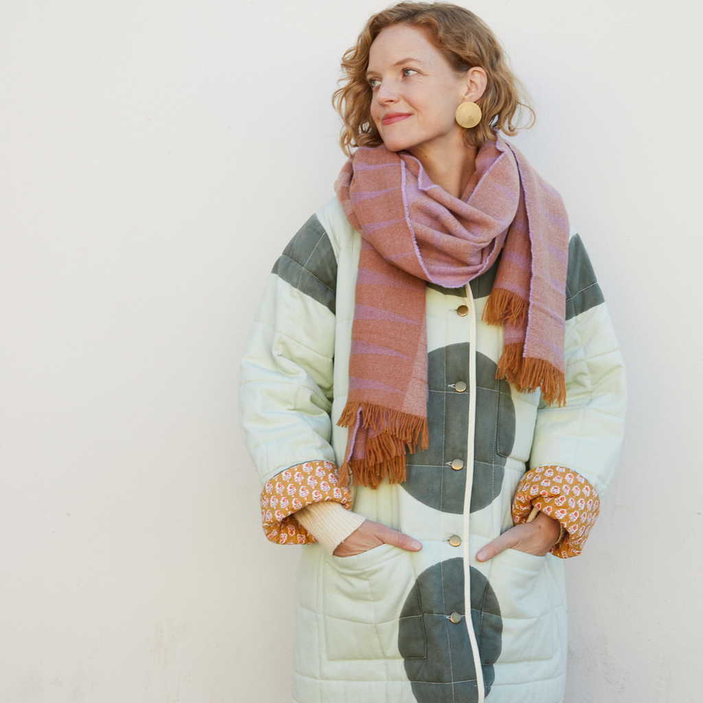 Trace Quilted Coat | Lichen – Block Shop