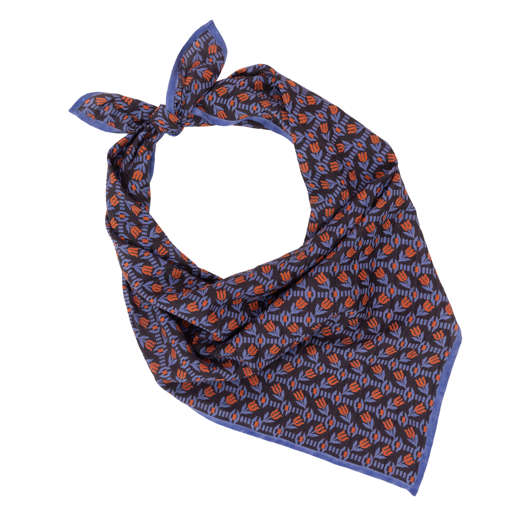 Tulip Field Square Scarf – Block Shop