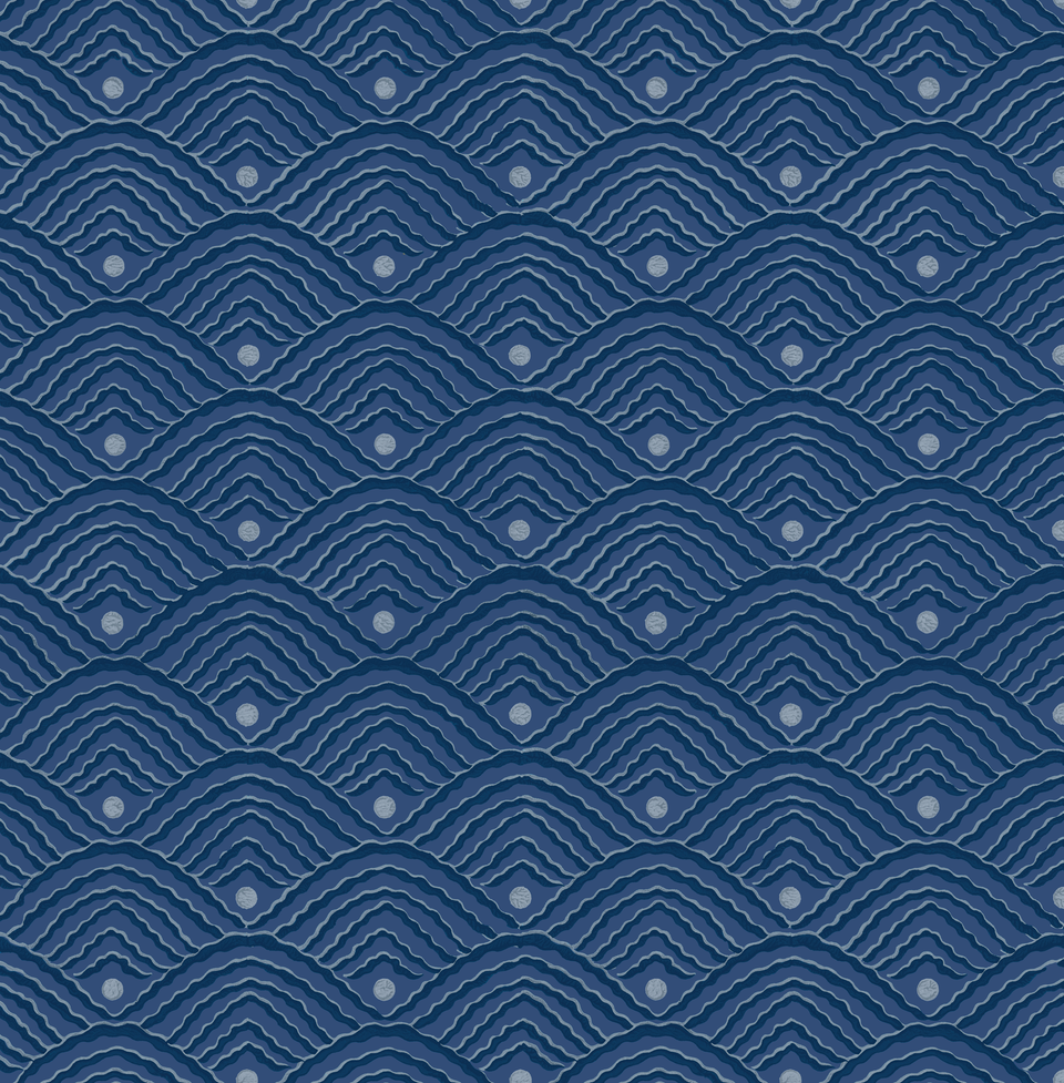 Valley Dot Wallpaper Sample | Lake