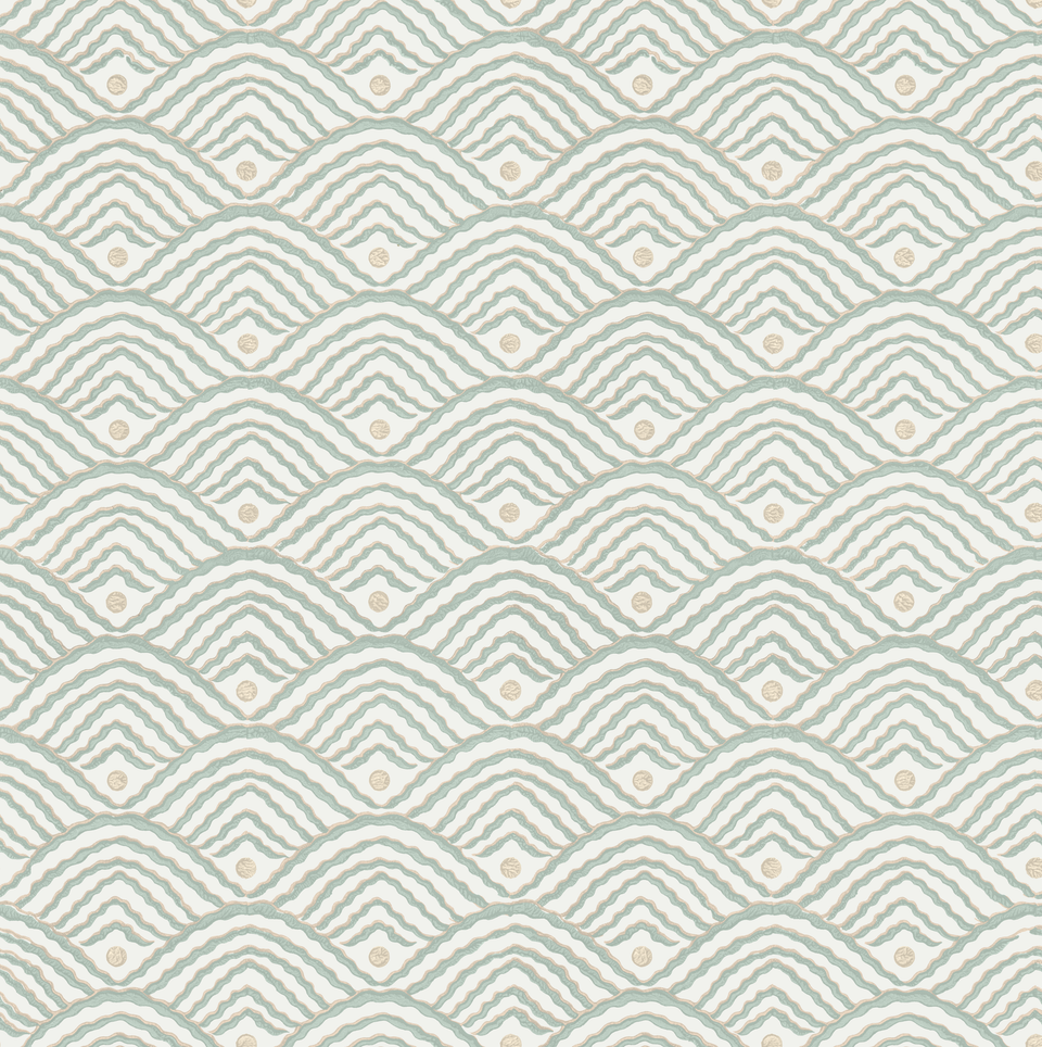 Valley Dot Wallpaper Sample | Sage