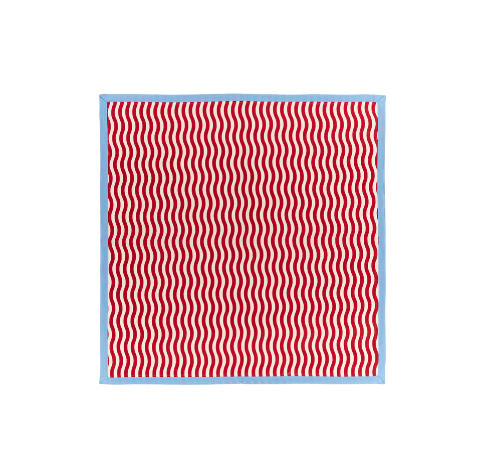 Red Wiggle Stripe Napkin