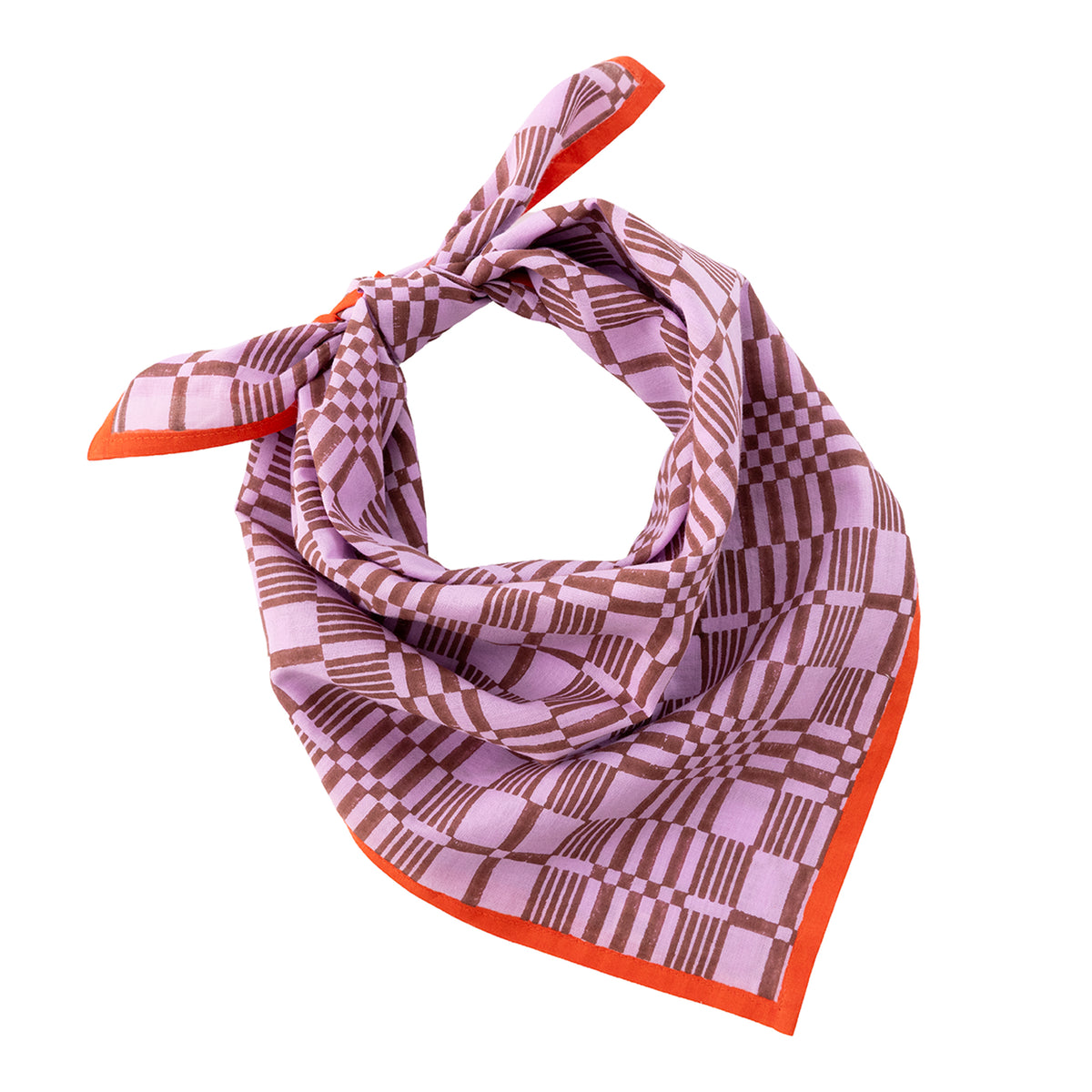 Windowpane Bandana | Orchid