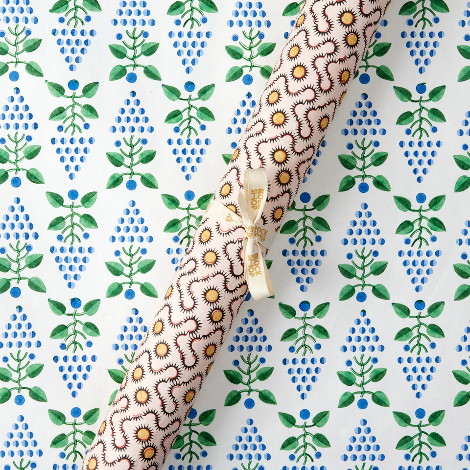 Sundial Wrapping Paper | Burgundy