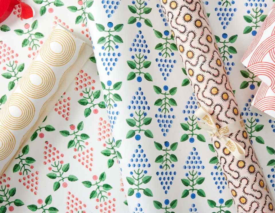 Grapes Wrapping Paper | Holly