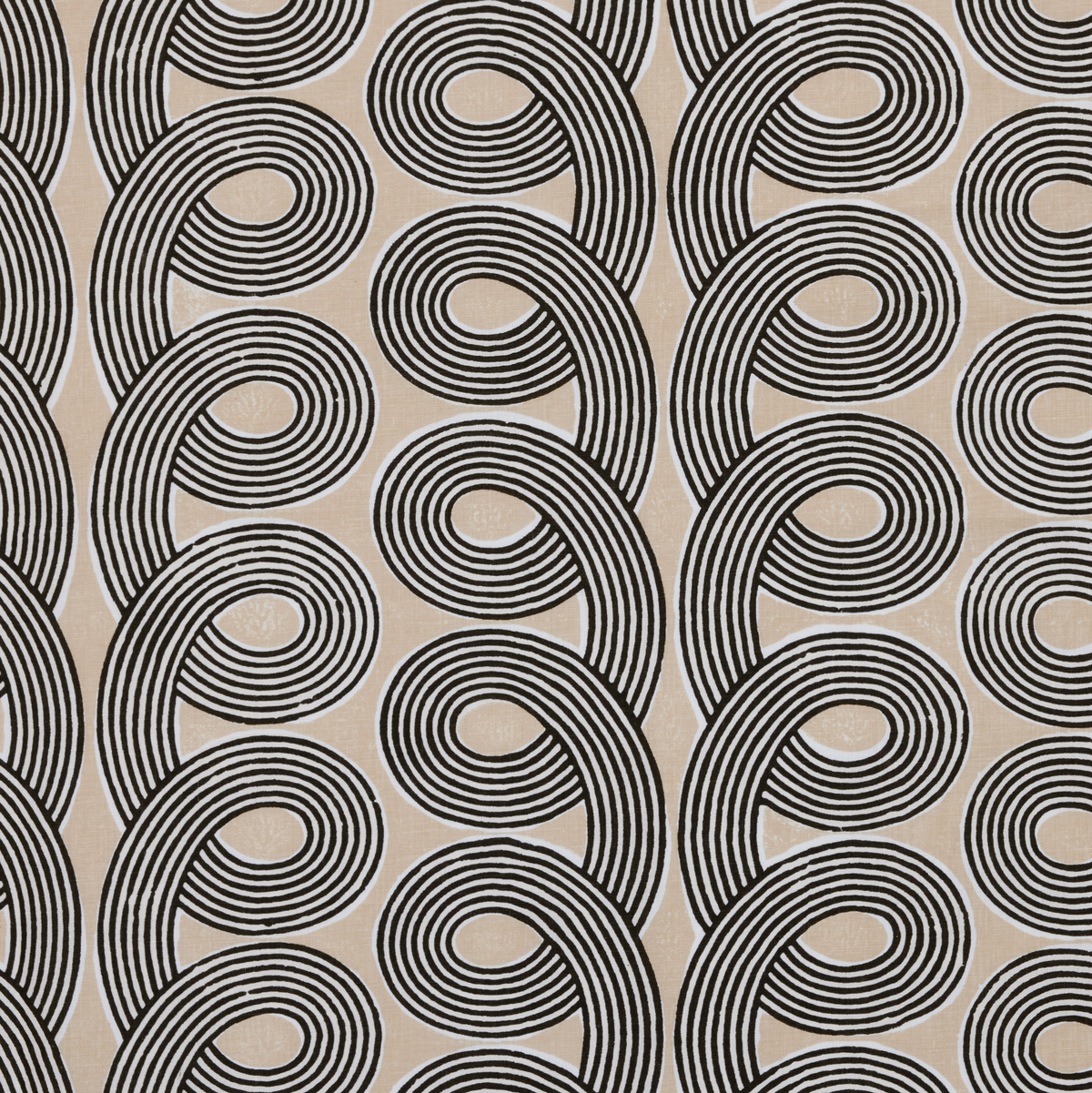Loops Fabric Swatch | Licorice