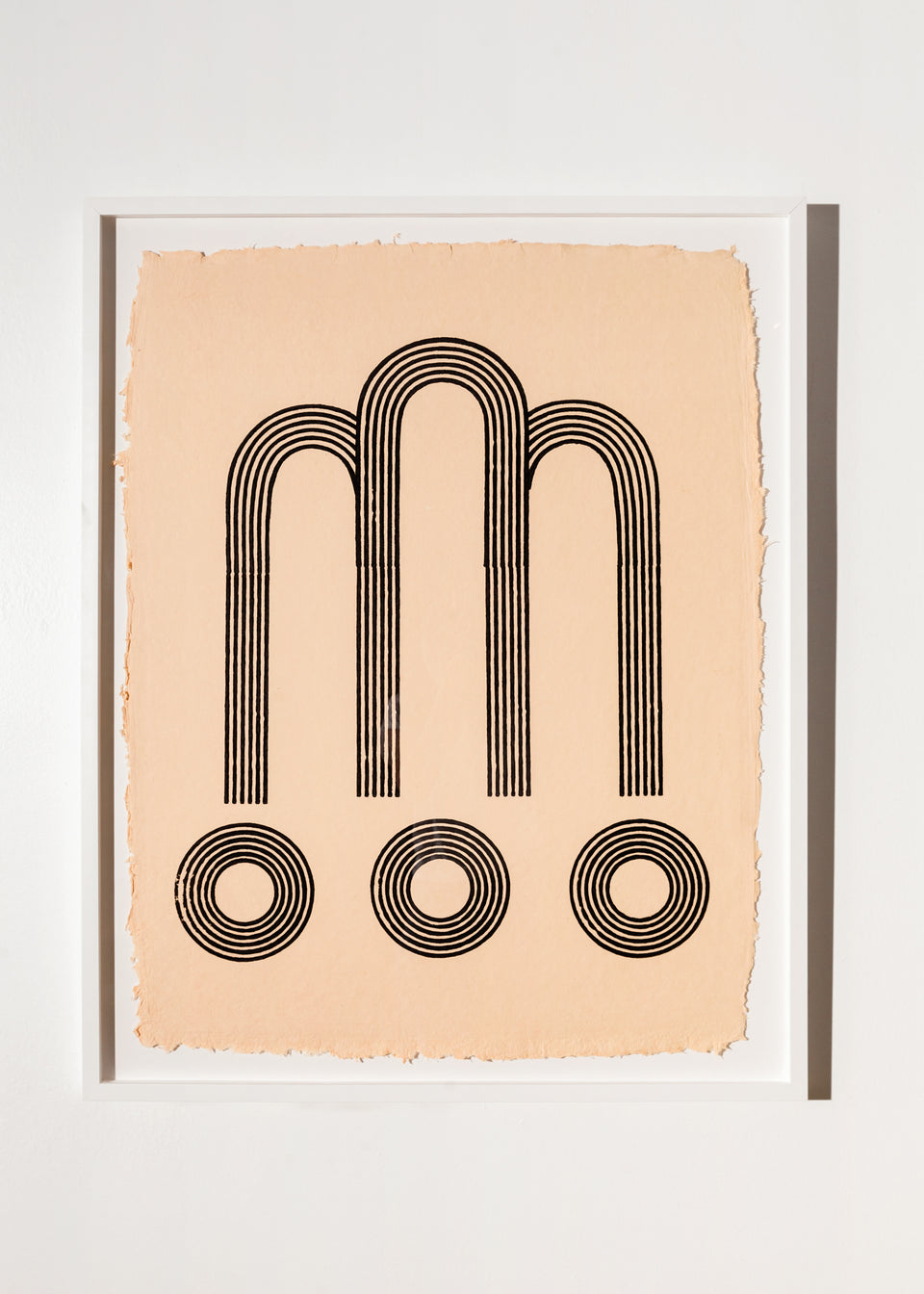Arches | Woodblock Print